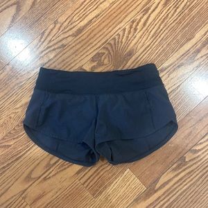 Lululemon black shorts size 2
